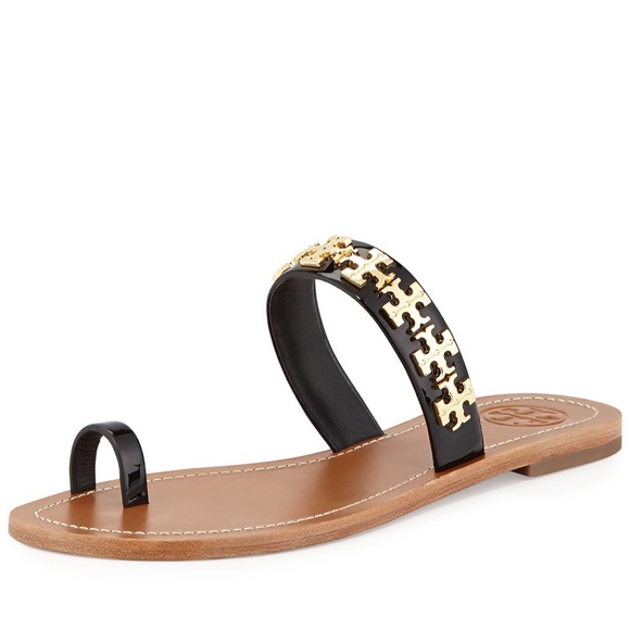 ❌SOLD❌ Tory Burch Val Flat Sandal - Picture 2 of 8